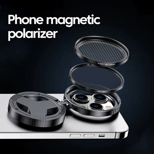 Magnetic Holder Universal 52MM CPL Filter Circular Phone Camera Lens Polarizer Filter Lens for Magsafe Phone